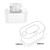 Baby Wipes Heater Baby Wet Wipes Warmer, Portable Usb Powered Wipes Heater, Baby Wet Wipes Dispenser Holds Up To 100 Standard-sized Baby Wipes, White