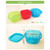 Mybeauty 1pc Portable Baby Food Preservation Storage Container Box Leak Proof Tableware Blue