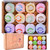 Bisou Bisou Bisou Bath Bombs Natural Organic Bath Bombs Bubble Bath 12pc Gift Set