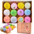 Bisou Bisou Bisou Bath Bombs Natural Organic Bath Bombs Bubble Bath 12pc Gift Set