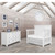 Evolur Signature Cape May 5 In 1 Full Panel Convertible Crib, White