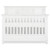 Evolur Signature Cape May 5 In 1 Full Panel Convertible Crib, White