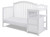 Afg Baby Furniture Kali 4-in-1 Convertible Crib And Changer, White