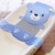 Infant Baby Bathtub Mesh Sling, Adjustable Baby Bath Sling Non-slip Shower Mash Seat Supprot Cradle Hammock For Newborn 0-2 Year(blue)