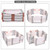 Baby Play Yard Foldable Safety Playpen Kids Activity Center With Door Cute Playard Indooor Outdoor Free Standing Child Safe Fences (12+2 Panel) -gray