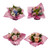 Light Pink Mini Floral Bouqueto - Fresh Cut - 4 Pack