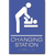 Changing Station Men Sign-blue / White (3 Units)