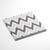 Bacati - Mix N Match Ikat Chevron/dots Nursery Storage Items, Grey