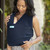 Moby Wrap Fit Hybrid Baby Carrier In Midnight