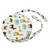 Anti-slip Children Highchair Seat Booster Toddler Feeding Round Seat Cushion Pad