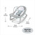 Ingenuity Keep Cozy 3-in-1 Baby Bouncer Seat & Infant To Toddler Rocker - Weaver (unisex)