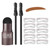 Eyebrow Powder Step Eyebrow Print Suite Eyebrow Fixed Powder Chapter Makeup Contain Repeatable Eyebrow Template Makeup Tool