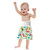 Heroneo 2 In 1 Comfy Infant Baby Diaper Skirt Waterproof Absorbent Washable Shorts Pants