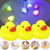 Water Toy Baby Bath Induction Glowing Duck Floating Little Yellow Duck Quality And Safety Bath Toys