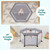 Babyjoy 53'' Outdoor Baby Playpen W/ Canopy & Carrying Bag Portable Play Yard Toddlers