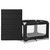 Dream On Me Zodiak Portable Playard With Carry Bag & Shoulder Strap, Black