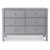Carter's By Davinci Morgan 6-drawer Dresser In Grey