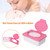 Walmeck  Tissue Case Baby Wipes Napkin Storage Box Holder Container For 80pcs Papers