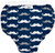 Kushies Baby Waterproof Training Pant, Navy, 38-44 Pounds, Mustache, X-large