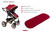 Yejaeka Washable Soft Stroller Pushchair Car Seat Pushchair Car Pram Liner Pad
