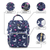 Miger Baby Diaper Bag Backpack-large Capacity Mummy Maternity Diaper Bag Navy