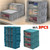 3pcs / 1pc Non-woven Foldable Wardrobe Storage Box Space Saver Clothes Quilt Blanket Storage Bag Home Organizer Box