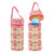 Gpct Adjustable Shoulder Strap Inside Pockets Tote Diaper Bags, Pink, 5 Piece
