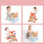 Tking Fashion Stroll And Discover Activity Walker, 2 In 1 Toy Walker For Babies, Baby Toy,orange