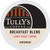 Tully's Coffee Breakfast Blend K-cup Pods, Light Roast, 24 Count For Keurig Brewers