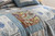 Wannatoo Cotton Bedspread Quilt Set For All Season, White Patchwork, Queen