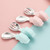 Opolski Heat-resistance 1set Feeding Utensil No Burr Heat-resistance Portable Baby Spoon Fork Utensil For Kindergarten