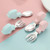 Opolski Heat-resistance 1set Feeding Utensil No Burr Heat-resistance Portable Baby Spoon Fork Utensil For Kindergarten
