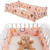 Yrtoes Home & Kitchen Crib Bed Fence Soft Bag Stitching Bed Bed Surround Breathable Cotton Anti-collision Baby Bed Surround Kit