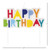Way To Celebrate! Bright Stars "happy Birthday" Pick Birthday Candle