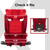 Diono Monterey Xt Latch 2-in-1 Expandable Booster Car Seat, Red