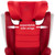 Diono Monterey Xt Latch 2-in-1 Expandable Booster Car Seat, Red
