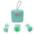 Hemoton Large Capacity Milk Powder Box Sealed Storage Tank Portable Storage Container For Baby (green)