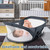 Lamberia Portable Travel Bassinet For Baby / Infant Foldable Baby Bed, Gray