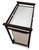 Badger Basket Modern Baby Changing Table With Hamper And 3 Baskets, Espresso, Includes Pad