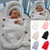 Infant Newborn Baby Knit Blanket Swaddle Wrap Sleeping Bag Photograpgy