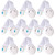 10pcs Adhesive Baby Child Kids Infant Safety Cabinet Cupboard Door Fridge Wardrobe Drawer Lock
