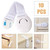 10pcs Adhesive Baby Child Kids Infant Safety Cabinet Cupboard Door Fridge Wardrobe Drawer Lock