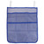 Hemoton Baby Hanging Storage Bag Diapers Clothes Storage Pouch Hanging Pouch Mesh Wall-mounted Storage Bag (blue)