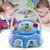 Binduo Baby Feeding Safety Seat Skin Cartoon Plush Learning Sit Chair Without Cotton (dark Blue)