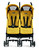 Peg Perego Pliko Mini Twin Baby Stroller, Mod Yelow