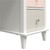 Home Square 2-piece Furniture Set With 3-drawer Changing Table And Desk
