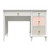 Home Square 2-piece Furniture Set With 3-drawer Changing Table And Desk
