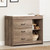 Rosebery Kids Contemporary Changing Table In Weathered Oak