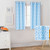 Mainstays Blue Triangles Kids Room Darkening Single Window Curtain Panel