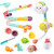 Bath Toy Bathtub Toy With Shower And Floating Squirting Toys, Fishing Game For Toddles And Babies